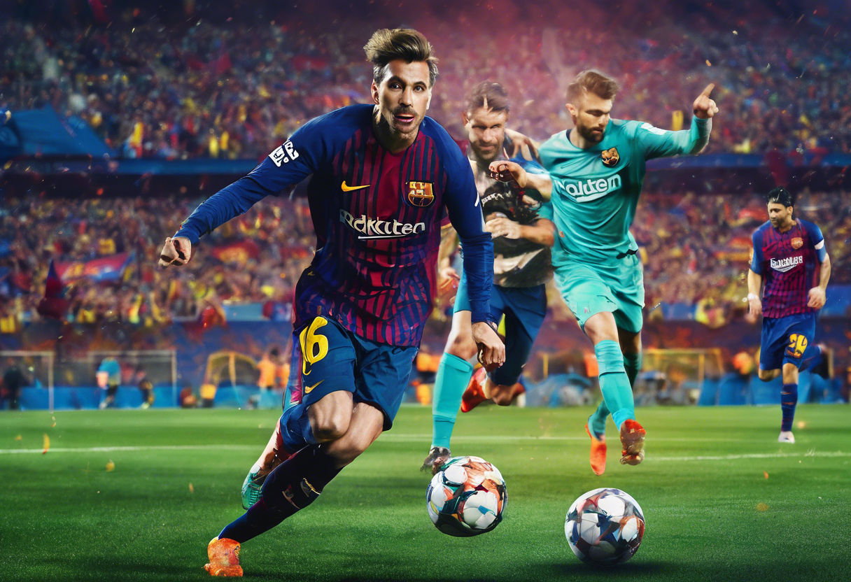 Тактика и стратегия игры FC Barcelona под руководством тренера